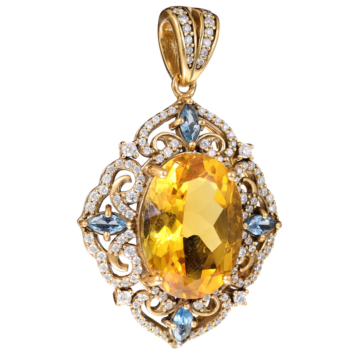 NE-PD-0068 Silver Pendant