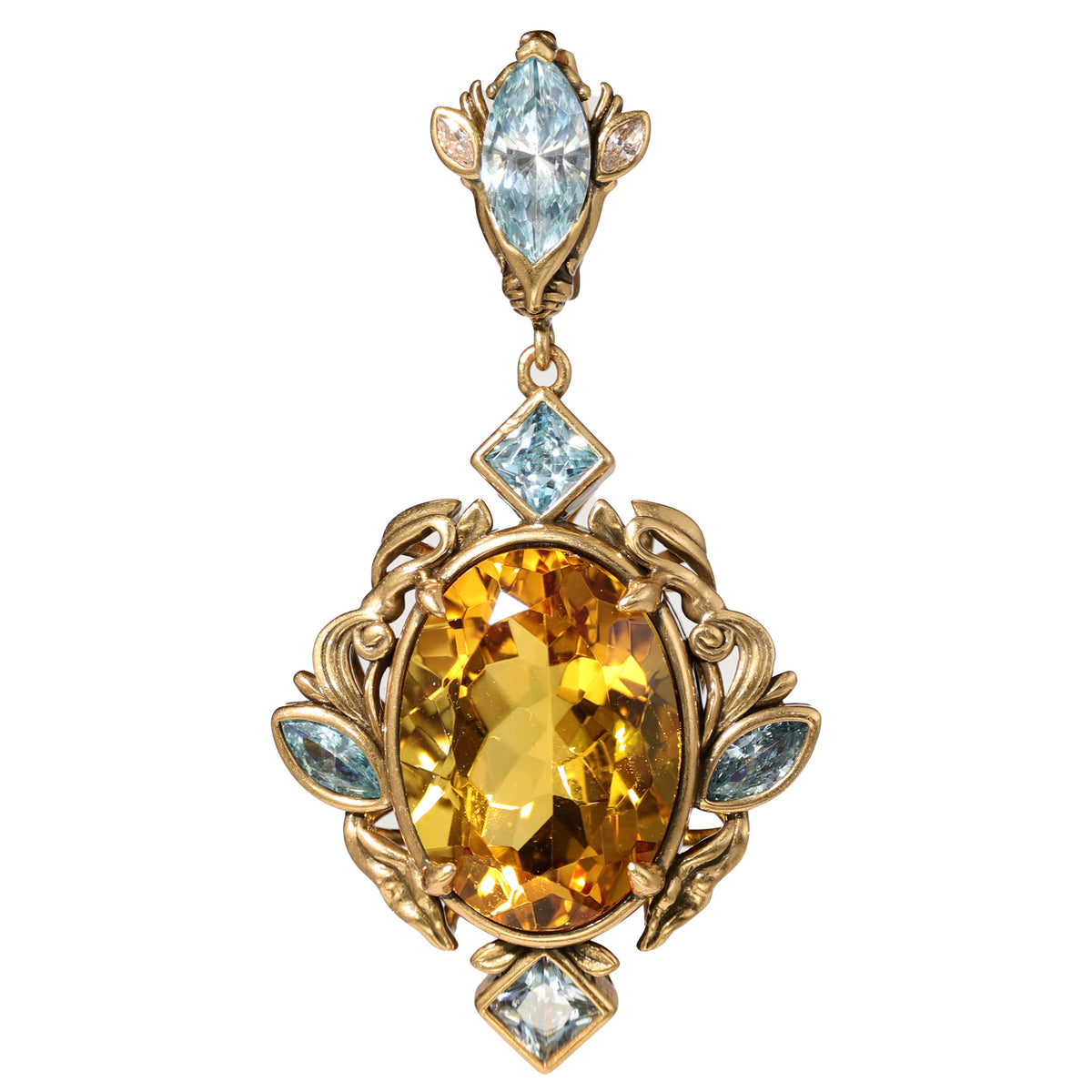 NE-PD-0065 Silver Pendant