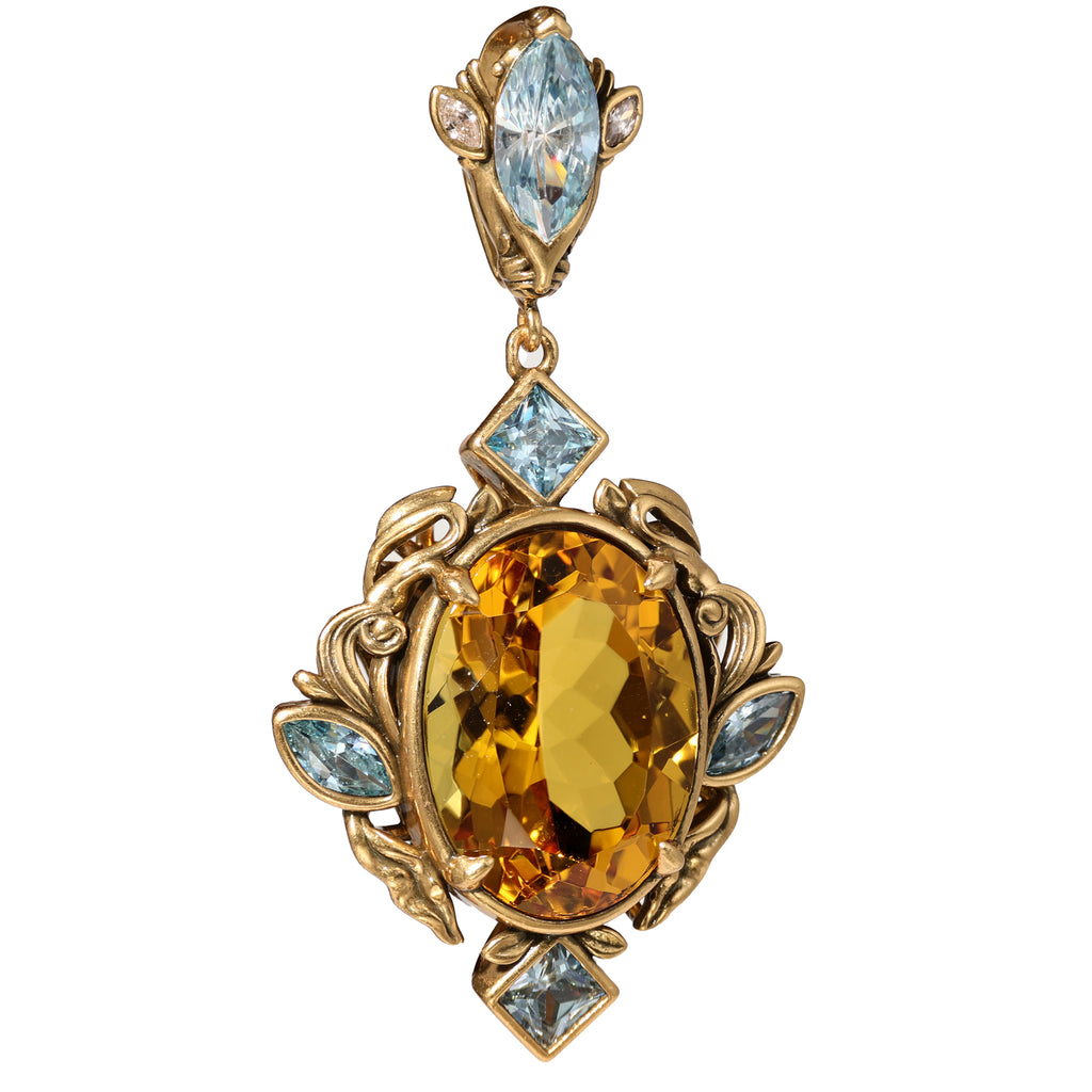 NE-PD-0065 Silver Pendant