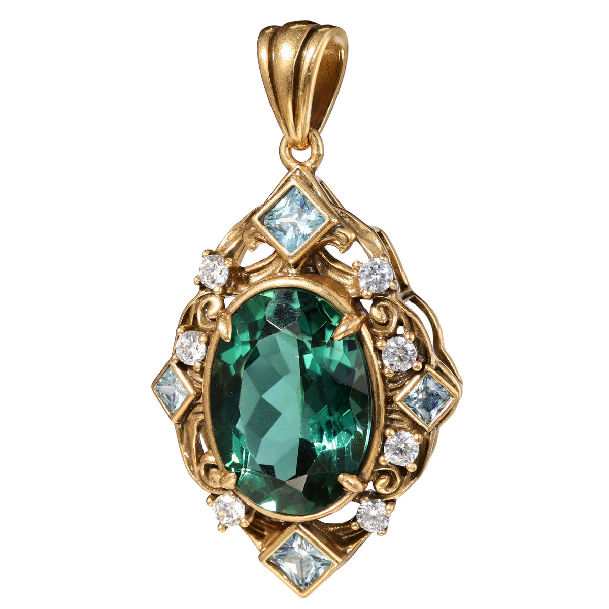 NE-PD-0063 Silver Pendant