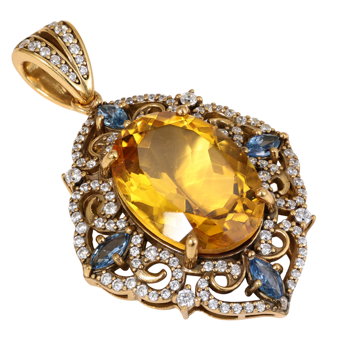 NE-PD-0068 Silver Pendant