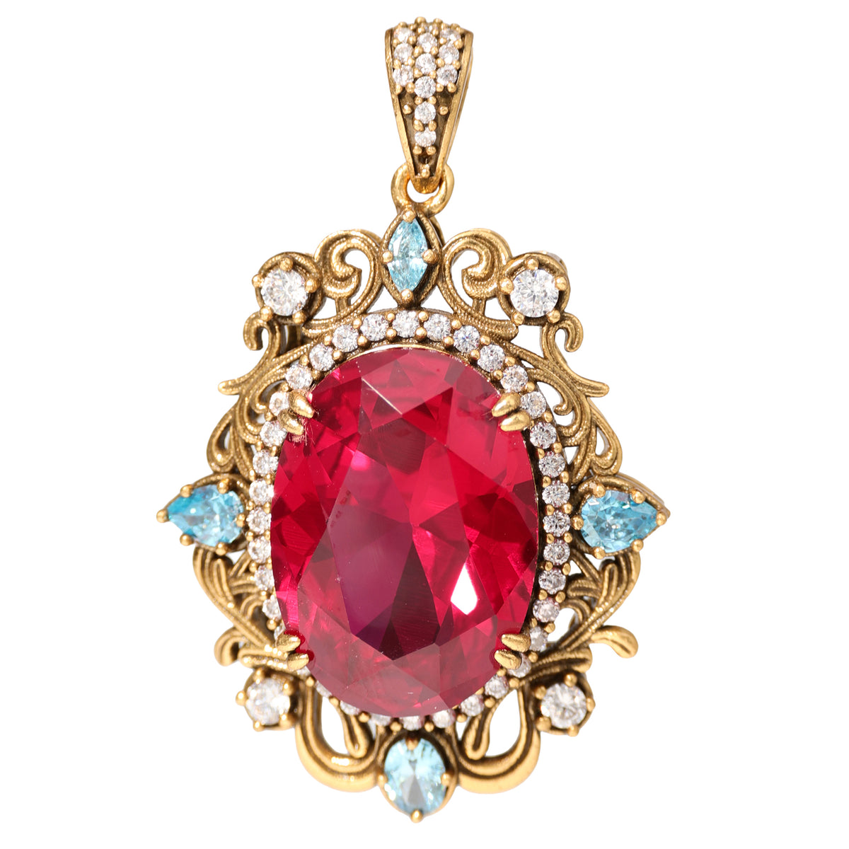 NE-PD-0071 Silver Pendant