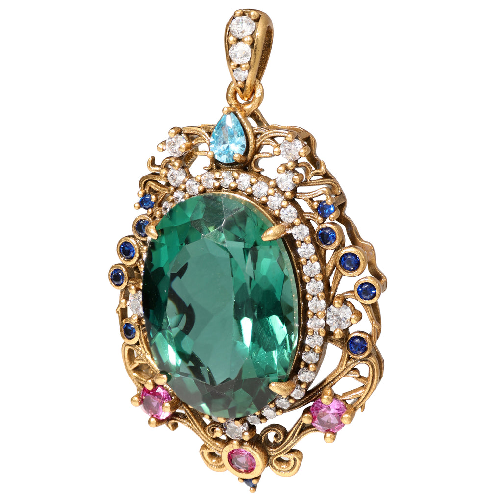 NE-PD-0069 Silver Pendant