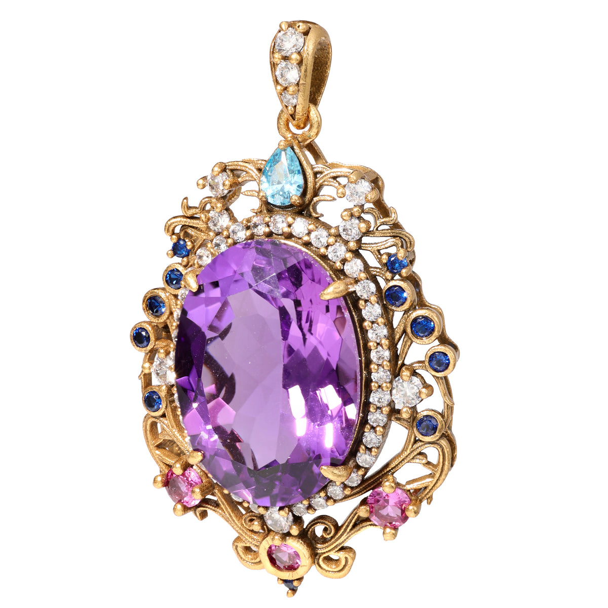 NE-PD-0069 Silver Pendant