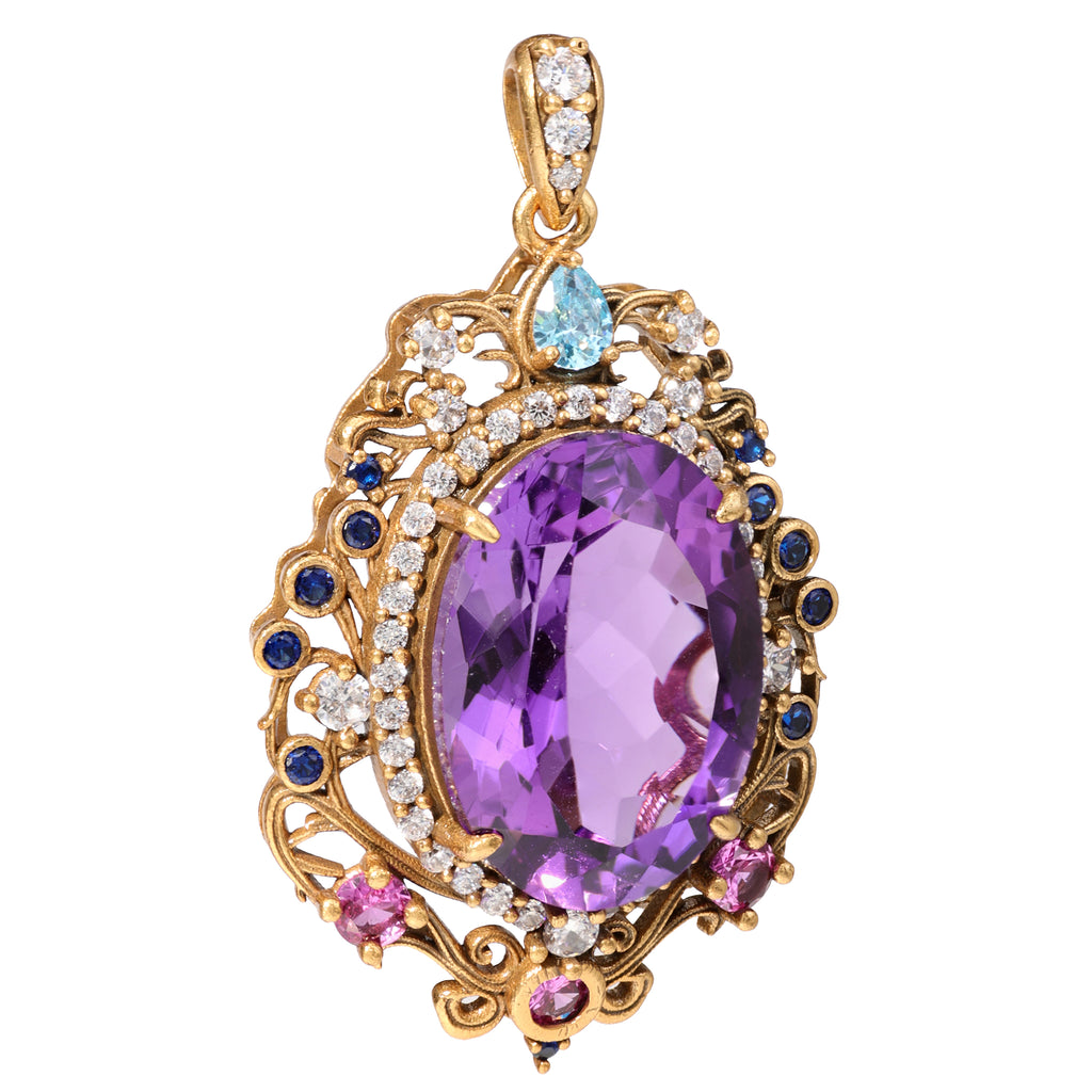 NE-PD-0069 Silver Pendant