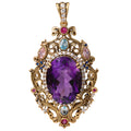 NE-PD-0070 Silver Pendant