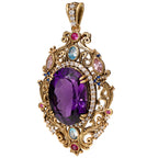 NE-PD-0070 Silver Pendant