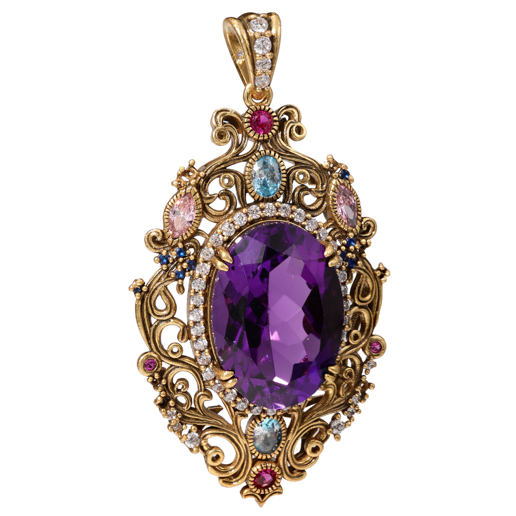 NE-PD-0070 Silver Pendant