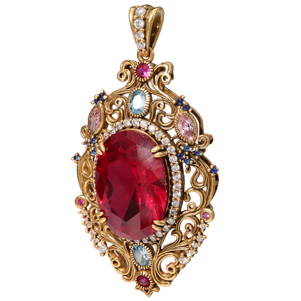 NE-PD-0070 Silver Pendant