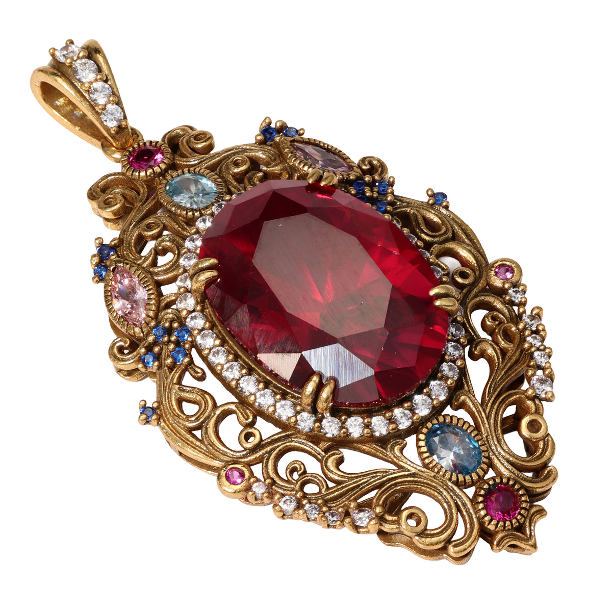 NE-PD-0070 Silver Pendant