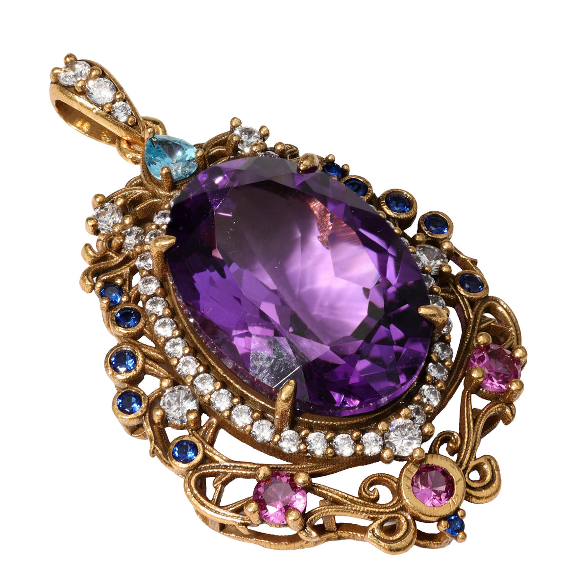 NE-PD-0069 Silver Pendant