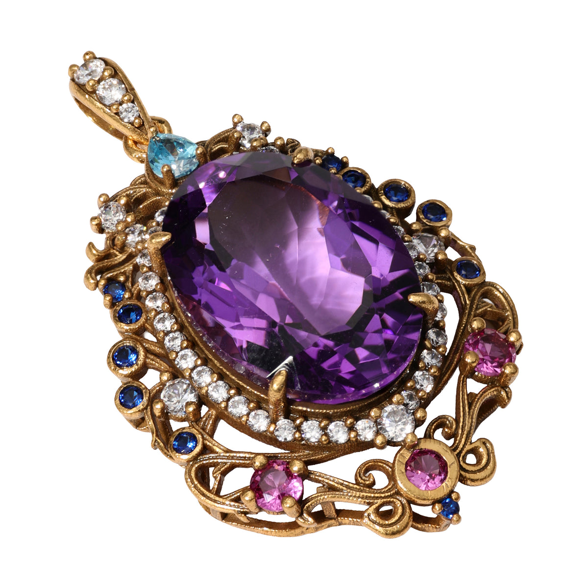 NE-PD-0069 Silver Pendant