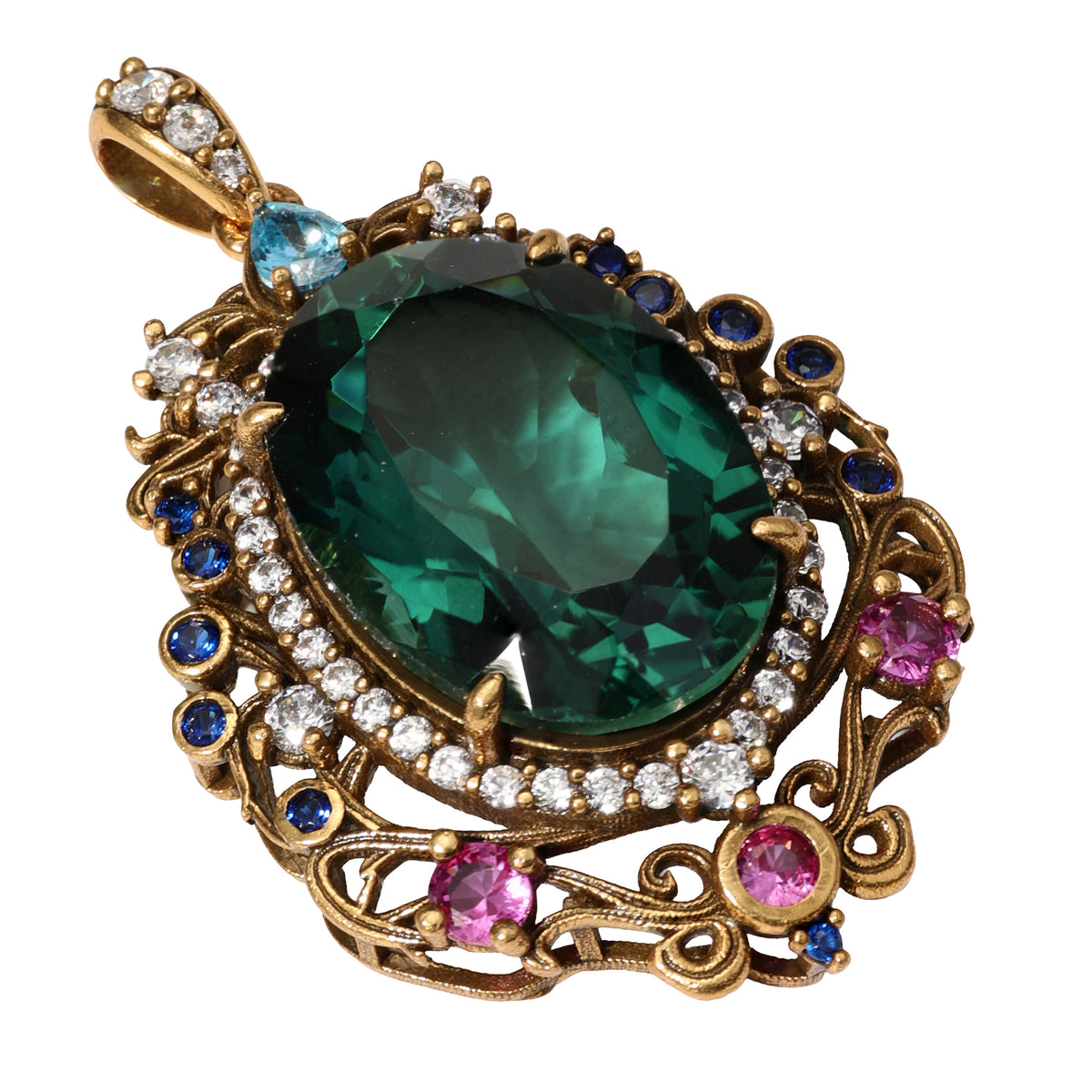 NE-PD-0069 Silver Pendant