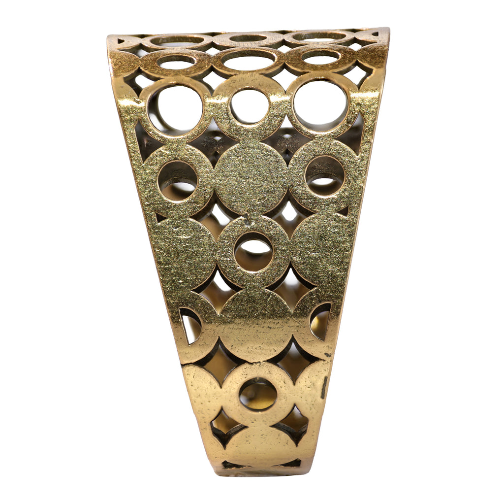 Circular Openwork Statement Ring