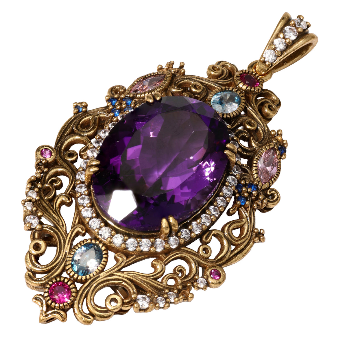 NE-PD-0070 Silver Pendant