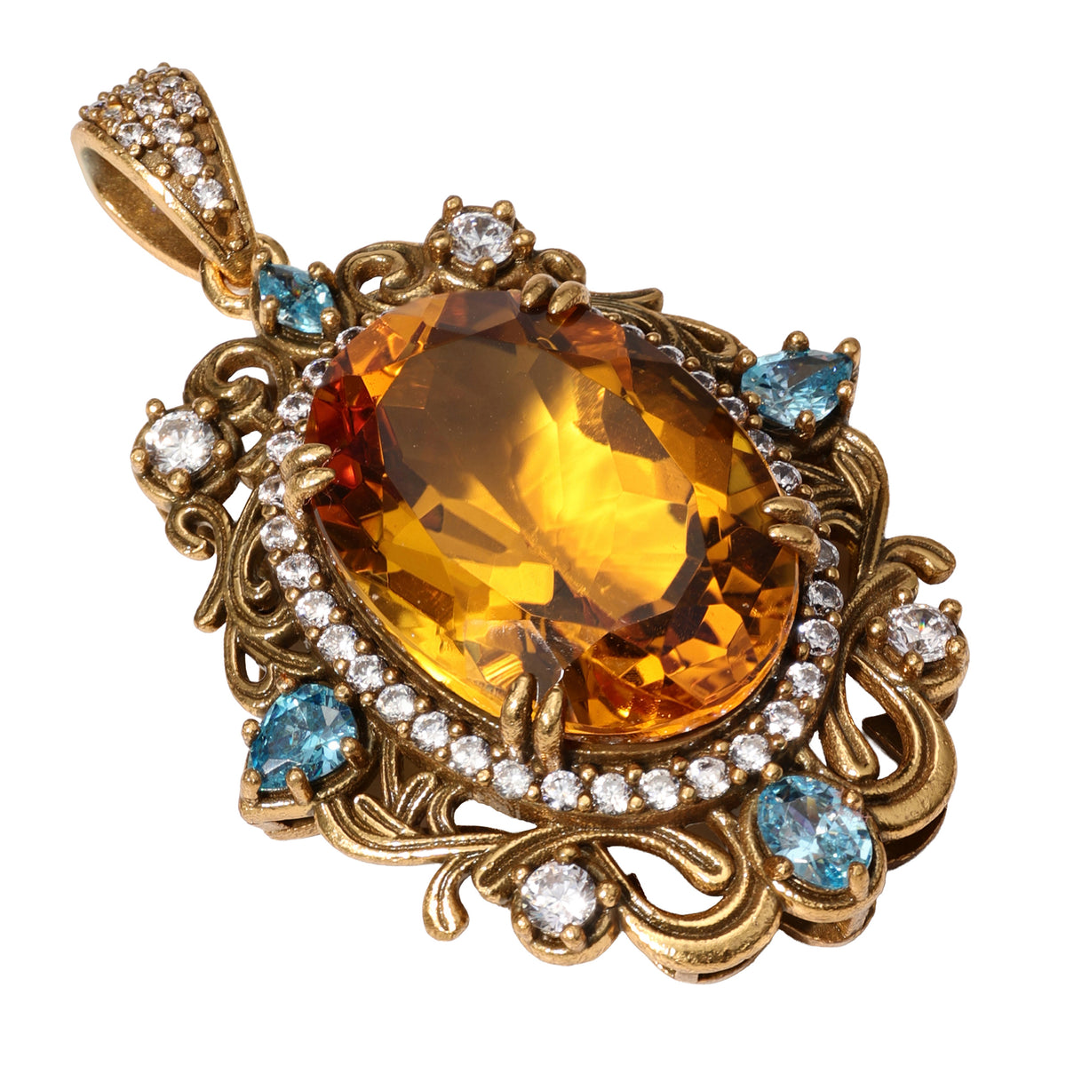 NE-PD-0071 Silver Pendant