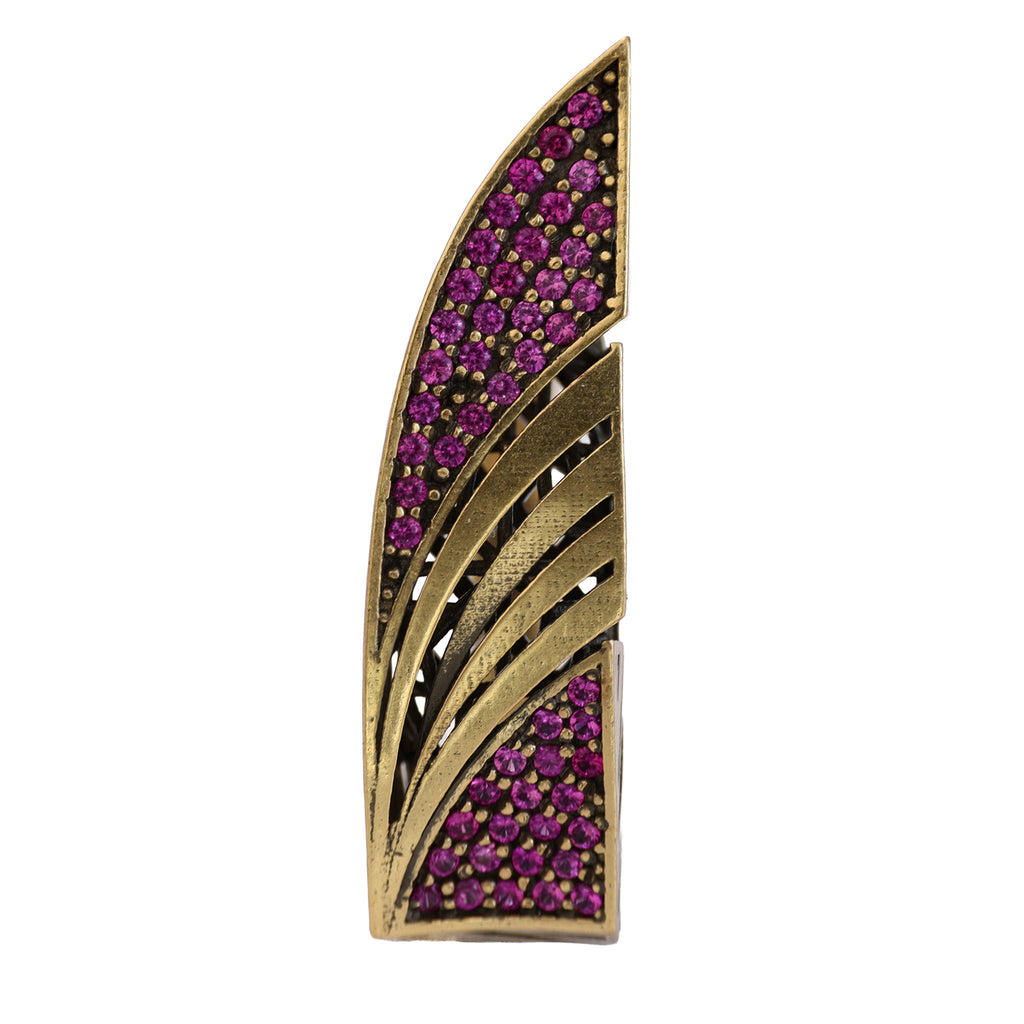 Winged Pavé Statement Ring
