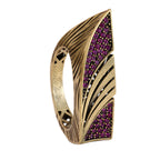 Winged Pavé Statement Ring