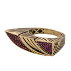 Winged Pavé Statement Ring